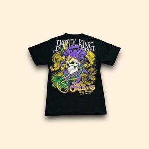 Party King The Orleans Hotel Las Vegas Nevada Skull t-shirt